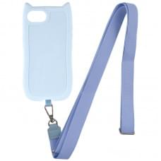 Чехол TPU GETMAN Cat with straps для Apple iPhone 16e (6.1")