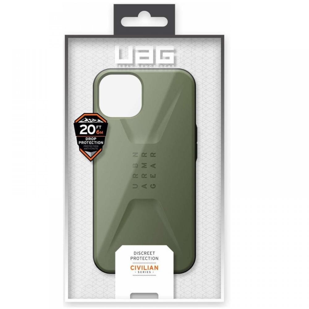 Чохол TPU UAG CIVILIAN series для Apple iPhone 14 Plus (6.7") Зелений