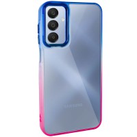 Чохол TPU+PC Fresh sip series для Samsung Galaxy A24 4G Рожевий / Синій