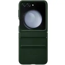 Кожаный чехол Leather Case (AAA) для Samsung Galaxy Z Flip5