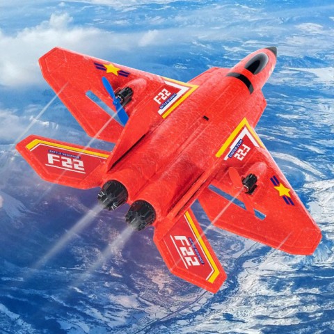 Літак на радіокеруванні SCHE HW32 F22 Fighter Red