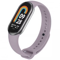Силіконовий ремінець для Xiaomi Mi Band 8/9/10 Бузковий / Lilac