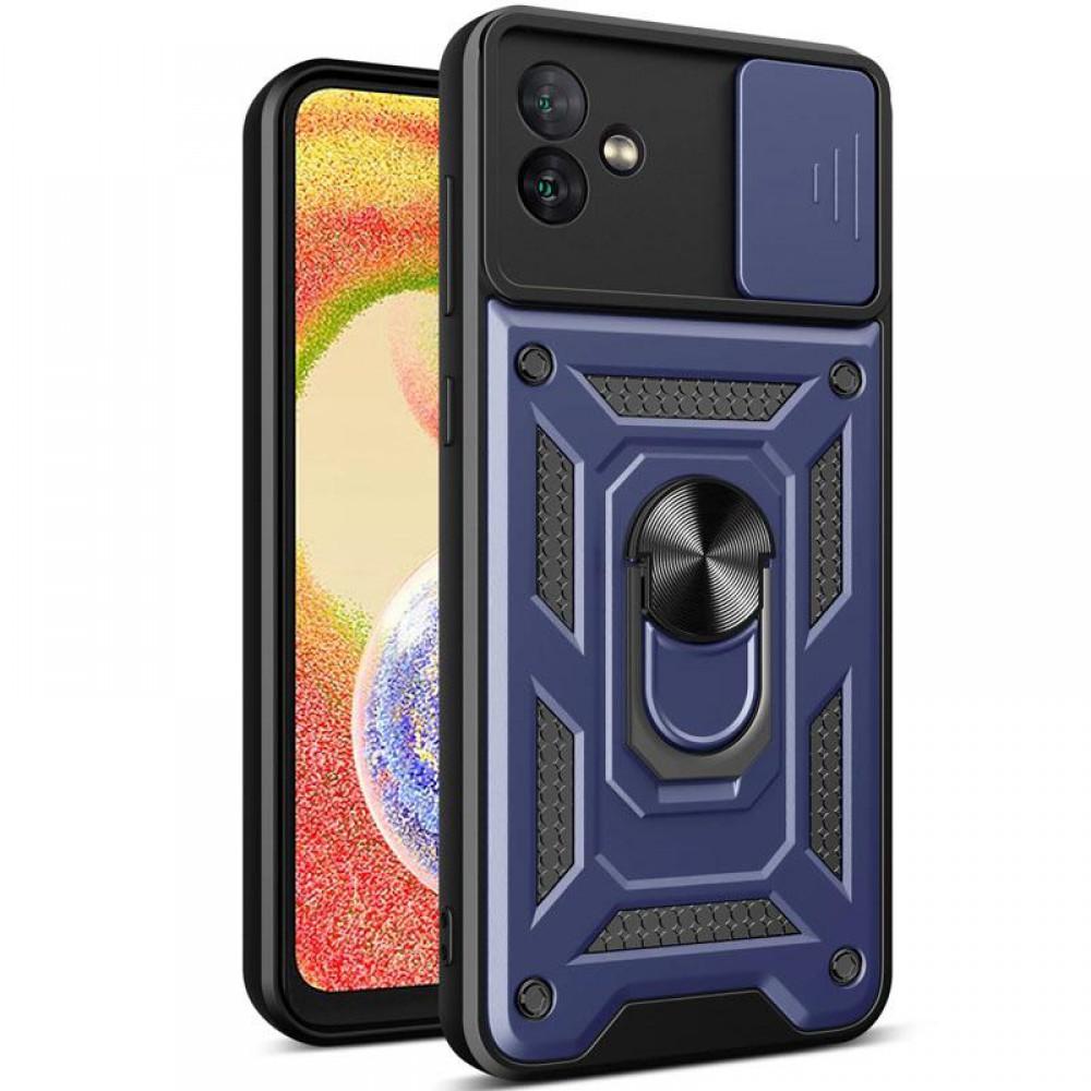 Чохол Ummi Camshield Serge Ring для Samsung Galaxy A05 Синій