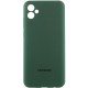 Чохол Silicone Cover Lakshmi Full Camera (AAA) with Logo для Samsung Galaxy A07 Зелений / Cyprus Green