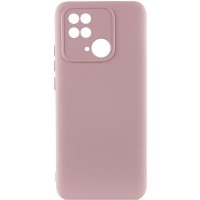 Чохол Silicone Cover Ummi Lakshmi Full Camera (AA) для Xiaomi Redmi 10C Рожевий / Pink Sand