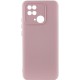 Чохол Silicone Cover Ummi Lakshmi Full Camera (AA) для Xiaomi Redmi 10C Рожевий / Pink Sand