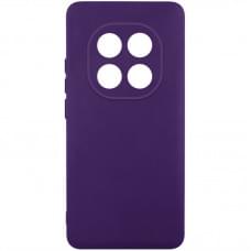 Чохол TPU GETMAN Liquid Silk Full Camera для Xiaomi Redmi Note 14 Pro 5G Темно фіолетовий / Dark Purple
