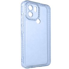 Чохол TPU Starfall Clear для Xiaomi Poco C51 Блакитний