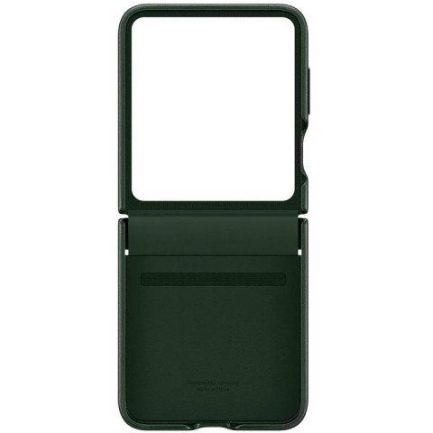 Шкіряний чохол Leather Case (AAA) для Samsung Galaxy Z Flip5 Green