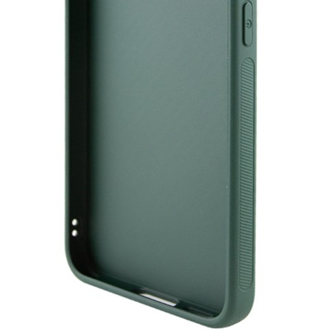 Шкіряний чохол Xshield для Samsung Galaxy S24+ Зелений / Army Green