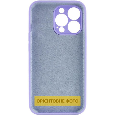 Чохол Silicone Case Full Camera Protective (AA) NO LOGO для Apple iPhone 17 Pro Max (6.9") Бузковий / Dasheen
