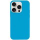 Чохол Silicone Case Full Protective (AA) NO LOGO для Apple iPhone 14 Pro Max (6.7") Блакитний / Blue