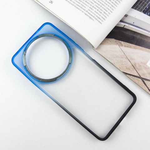 Чохол TPU+PC Fresh sip series для Xiaomi Redmi A3 Чорний / Синій