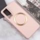 TPU чохол Bonbon Metal Style with MagSafe для Samsung Galaxy A15 4G/5G / M15 5G Рожевий / Light Pink