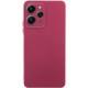 Чохол TPU GETMAN Liquid Silk Full Camera для Xiaomi Redmi 12 Бордовий / Marsala