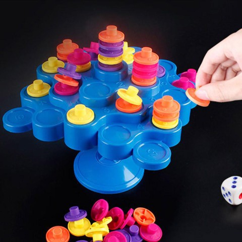 Настільна інтерактивна гра Ummi 707-30 Topple Tower Game Blue