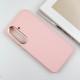 TPU чохол Bonbon Metal Style для Samsung Galaxy S24 Рожевий / Light pink