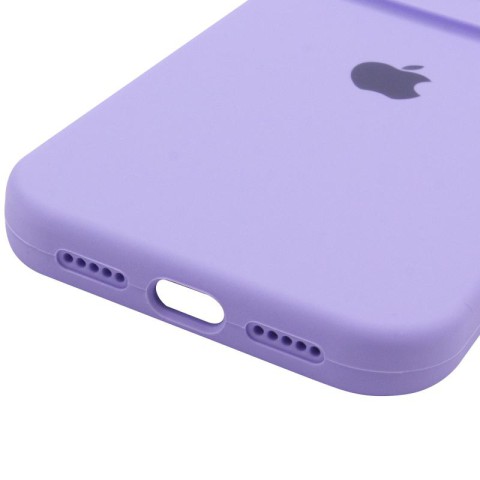 Чохол Silicone Case Full Camera Protective (AA) для Apple iPhone 14 Pro (6.1") Бузковий / Dasheen