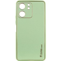 Шкіряний чохол Xshield для Xiaomi Redmi 13C / Poco C65 Зелений / Pistachio
