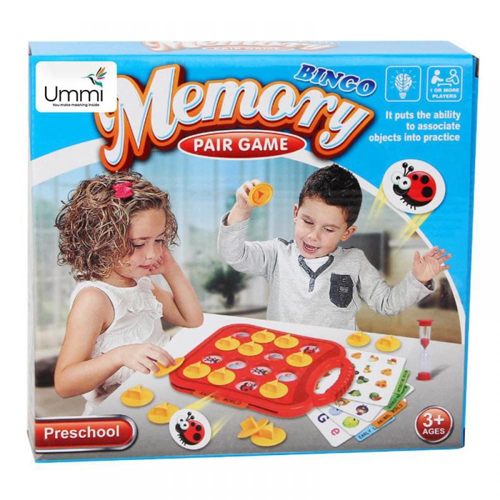 Настільна інтерактивна гра Ummi 22001 Memory Pair Game Red