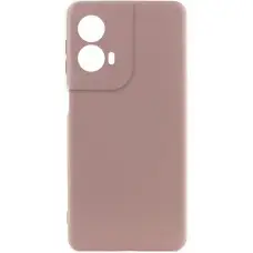 Чохол Silicone Cover Ummi Lakshmi Full Camera (AA) для Motorola Moto G85 Рожевий / Pink Sand
