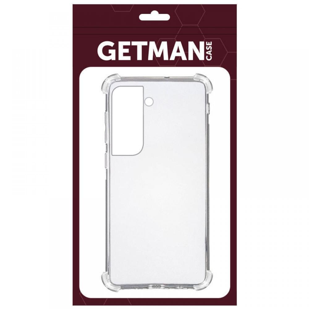 TPU чехол GETMAN Ease logo усиленные углы для Samsung Galaxy S21+