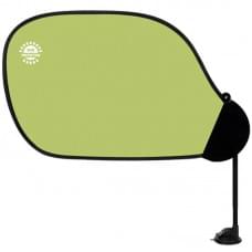 Сонцезахисний козирок для автомобіля (на присосці) (0.58x0.36m) Green
