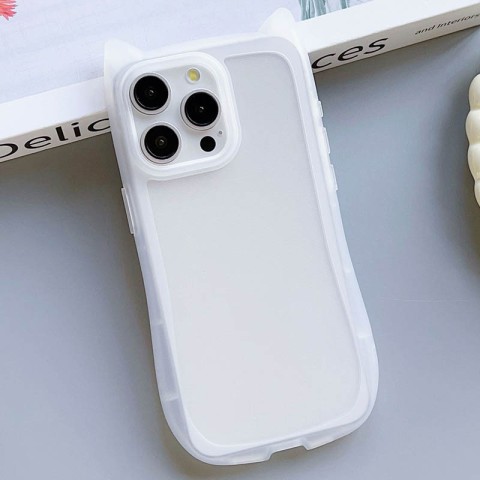 Чохол TPU Cat для Apple iPhone 14 Pro Max (6.7") Transparent