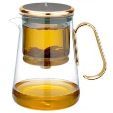 Чайник для заварювання TeaPot D-12 Lingxi Elegant 700ml Advanced gold