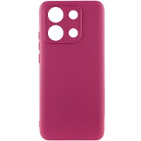 Чохол Silicone Cover Lakshmi Full Camera (AA) для Xiaomi Poco X6 / Note 13 Pro 5G Бордовий / Marsala