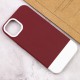 Чохол TPU+PC Bichromatic для Apple iPhone 12 Pro / 12 (6.1") Wine / White