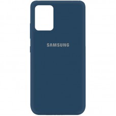 Чохол Silicone Cover My Color Full Protective (A) для Samsung Galaxy A72 4G / A72 5G Синій / Navy blue