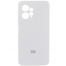 Чохол Silicone Cover Lakshmi Full Camera (AA) with logo для Xiaomi Redmi Note 12 4G Білий / White