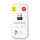 Перехідник Baseus USB Male To Type-C Female Adapter Converter 3A (CAAOTG-01) Чорний