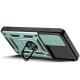 Ударостійкий чохол Camshield Serge Ring для Samsung Galaxy S25+ Зелений