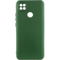Чохол Silicone Cover Lakshmi Full Camera (AAA) для Xiaomi Redmi 10A Зелений / Cyprus Green