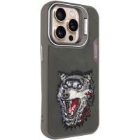 TPU+PC чохол Friends для Apple iPhone 15 Pro Max (6.7") Grey Wolf