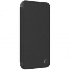 Шкіряний чохол-книжка Nillkin Qin Prop Plain Camshield для Apple iPhone 16 Pro Max (6.9") Classic Black