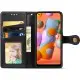 Шкіряний чохол-книжка GETMAN Gallant (PU) для Samsung Galaxy A11 Чорний