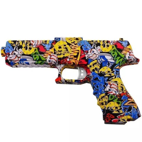Пістолет на гідрогелевих кульках (орбізах) Glokk Colorful