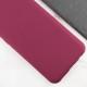Чохол TPU GETMAN Liquid Silk Full Camera для Samsung Galaxy A06 Бордовий / Marsala