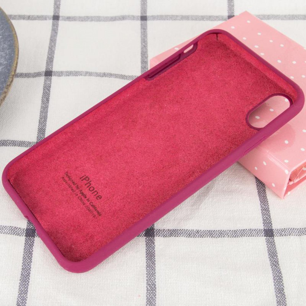 Чехол Silicone Case Full Protective (AA) для Apple iPhone XR (6.1")