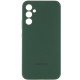 Чохол Silicone Cover Lakshmi Full Camera (AAA) with Logo для Samsung Galaxy A35 Зелений / Cyprus Green