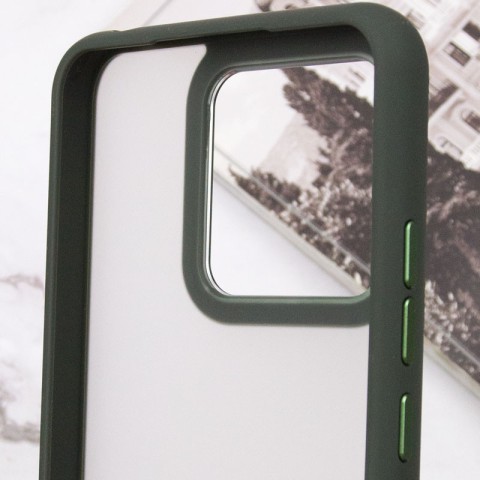 Чохол TPU+PC North Guard для Xiaomi Redmi 13C / Poco C65 Dark Green