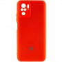 Чохол Silicone Cover My Color Full Camera (A) для Xiaomi Redmi Note 10 / Note 10s Червоний / Red