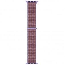 Ремінець Nylon для Apple watch 38mm/40mm/41mm Бузковий / Lilac