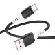 Дата кабель Hoco X82 Silicone USB to Type-C (1m) Black