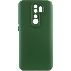 Чохол Silicone Cover Lakshmi Full Camera (AA) для Xiaomi Redmi Note 8 Pro Зелений / Dark green