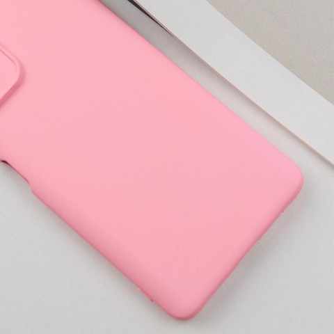 Чохол TPU GETMAN Liquid Silk Full Camera для Xiaomi Redmi 10 Рожевий / Pink