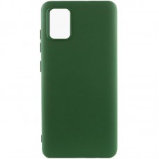 Чохол Silicone Cover Ummi Lakshmi (AA) для Samsung Galaxy A51 Зелений / Dark green